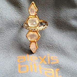 Alexis Bittar cocktail ring